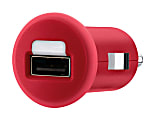 Belkin® MIXIT Micro USB Car Charger, Red