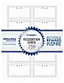Geographics Recognition Cards, 2" x 3-1/2", Gray, Pack Of 250