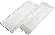 Medline Incontinence Liners, 9" x 24", White, 20 Liners Per Bag, Case Of 4 Bags