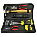 Pyramid General Repair Home/Office Tool Kit, 2"H x 12 3/4"W x 6 5/8"D, Black 1 thumbnail image