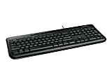 Microsoft® 600 Wired Keyboard, Black
