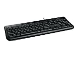 Microsoft® 600 Wired Keyboard, Black 1 thumbnail image