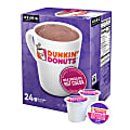 Dunkin' Donuts Hot Cocoa K-Cup® Pods, 1.89 Oz, Pack Of 24 Pods 1 thumbnail image