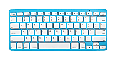 Rocksoul Bluetooth Keyboard, Blue 1 thumbnail image