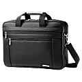 Samsonite® Classic Business Briefcase, 12" x 16.5" x 4.5", Black