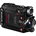 Olympus Tough Digital Camcorder - 1.5" LCD Screen - BSI CMOS - 4K - Black - 16:9 - H.264, MOV - Electronic (IS) - HDMI - USB - microSD, microSDHC, microSDXC - GPS - Memory Card - Tripod Mount 1 thumbnail image