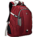 SwissGear® Commute Deluxe 16" Laptop Backpack, Red 1 thumbnail image