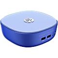 HP Stream Mini 200-000 Desktop Computer - Intel Celeron 2957U 1.40 GHz - 2 GB DDR3L SDRAM - 32 GB SSD - Windows 8.1 with Bing 64-bit - Mini-tower - Blue 1 thumbnail image