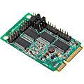 SIIG 4-Port RS232 Serial Mini PCIe with Power