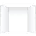 Royal® Brites Tri-Fold Project Board With Interlocking Header, 36" x 48", White