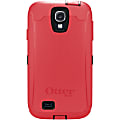 OtterBox Defender Carrying Case (Holster) for Smartphone - Black, Raspberry 1 thumbnail image
