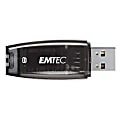 Emtec C400 USB 2.0 Flash Drive, 8GB, Black 1 thumbnail image