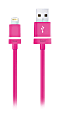 iLuv Lightning Sync/Charge Cable, 3', Pink, ICB262PNK