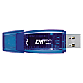 Emtec C400 USB 2.0 Flash Drive, 32GB, Blue 1 thumbnail image