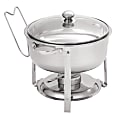 Gibson Home Langston 4-Piece Chafing Dish Set, Silver