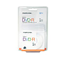 Memorex® Mini DVD-R Media With Jewel Cases, 1.4GB/30 Minutes, Pack Of 5