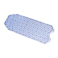 DMI® Extra-Long Nonslip Suction Cup Bath And Shower Mat, 16"H x 40"W x 1"D, Blue 1 thumbnail image