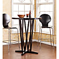 SEI Furniture Devon Bar Table, Round, Dark Espresso 1 thumbnail image