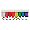 Office Depot® Brand Key Rack, Assorted Color Key Chains, Holds 8 1 thumbnail image