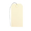 MACO® Medium G-Grade Shipping Tags, Prewired, Size 5, 4 3/4" x 2 3/8", Buff, Box Of 1,000 1 thumbnail image