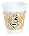 Dart Cafe G Design Foam Cups, 8 Oz, Assorted Colors, Box Of 1,000