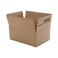 OfficeMax® Corrugated Shipping/Moving Boxes, 11 3/4"H x 4 3/4"W x 8"D, Tan, Pack Of 25 1 thumbnail image