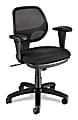WorkPro® PRO-976M Mesh Low-Back Chair, Black
