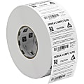 Zebra Z-Ultimate 2000T Thermal Label - 1 1/2"x 1" - Permanent Adhesive - Thermal Transfer - Glossy - White - 10011981 1 thumbnail image