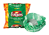 Folgers Decaffeinated Coffee Filter Packs, Box Of 40