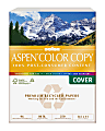 Boise® ASPEN® Premium Color Copy Paper, Letter Paper Size, 96 Brightness, 80 Lb, 100% Recycled, FSC® Certified, White, Ream Of 250 Sheets