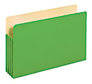 Office Depot® Brand File Pocket, 3 1/2" Expansion, Legal Size, Green 1 thumbnail image