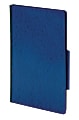 [IN]PLACE® Moisture-Resistant Classification Folders, Legal Size, 2 Dividers, Dark Blue, Box Of 10
