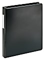 [IN]PLACE® Heavy-Duty D-Ring Label Holder Reference 3-Ring Binder, 1" D-Rings, 100% Recycled, Black