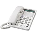 Panasonic KX-TS208W 2-Line Integrated Telephone System 16-Digit LCD with Clock 1 thumbnail image