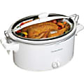 Hamilton Beach Stay or Go Cooker & Steamer - 1.50 gal - White