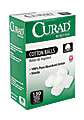 CURAD® Sterile Cotton Balls, 1", Box Of 130