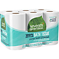 Seventh Generation® 2-Ply Toilet Paper, 100% Recycled, 300 Sheets Per Roll, 12 Rolls Per Pack, Case Of 4 Packs