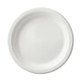 Chinet Round Paper Dinnerware, 6" Diameter, 100% Recycled, White, Carton Of 1,000 1 thumbnail image