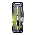 uni-ball® JetStream™ Premier Retractable Ballpoint Pen, Bold Point, 1.0 mm, Silver Barrel, Black Ink