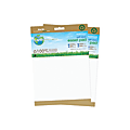 MasterVision™ Earth 100% Recycled Self-Stick Easel Pads, 25" x 30", White, 30 Sheets, Pack Of 2 1 thumbnail image