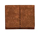 Office Depot® Brand Heavy-Duty Expanding Wallets, 3 1/2" Expansion, Letter Size, Brown, Box Of 5 Wallets 1 thumbnail image