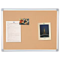 MasterVision® Earth Cork Board, 36" x 48", 80% Recycled, Aluminum Frame With Silver Finish 1 thumbnail image