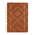 Russell & Hazel A5 Weekly/Monthly Planner, 5-7/8" x 8-1/4", Camel/Gold 1 thumbnail image