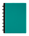 TUL™ Custom Note-Taking System Discbound Notebook, Junior Size, 5 1/2" x 8 1/2", Teal 1 thumbnail image
