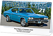 Muscle Cars Desk Calendar