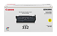 Canon® 332 Yellow Ink Cartridge, 6260B012AA