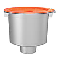 Mind Reader "Keen" Metal Reusable K-Cup® Pods Coffee Pod, 2" x 2 3/16" x 1 7/8", Silver 1 thumbnail image