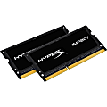 HyperX Impact 16GB DDR3 SDRAM Memory Module - For Notebook - 16 GB (2 x 8 GB) - DDR3-1600/PC3-12800 DDR3 SDRAM - CL9 - 1.35 V - Non-ECC - Unbuffered - 204-pin - SoDIMM
