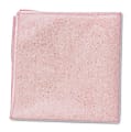 Rubbermaid® Microfiber Cleaning Cloths, 16" x 16", Pink, Pack Of 24