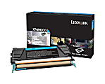 Lexmark High Yield Laser Toner Cartridge - Cyan - 1 / Pack - 10000 Pages, C748H2CG 1 thumbnail image